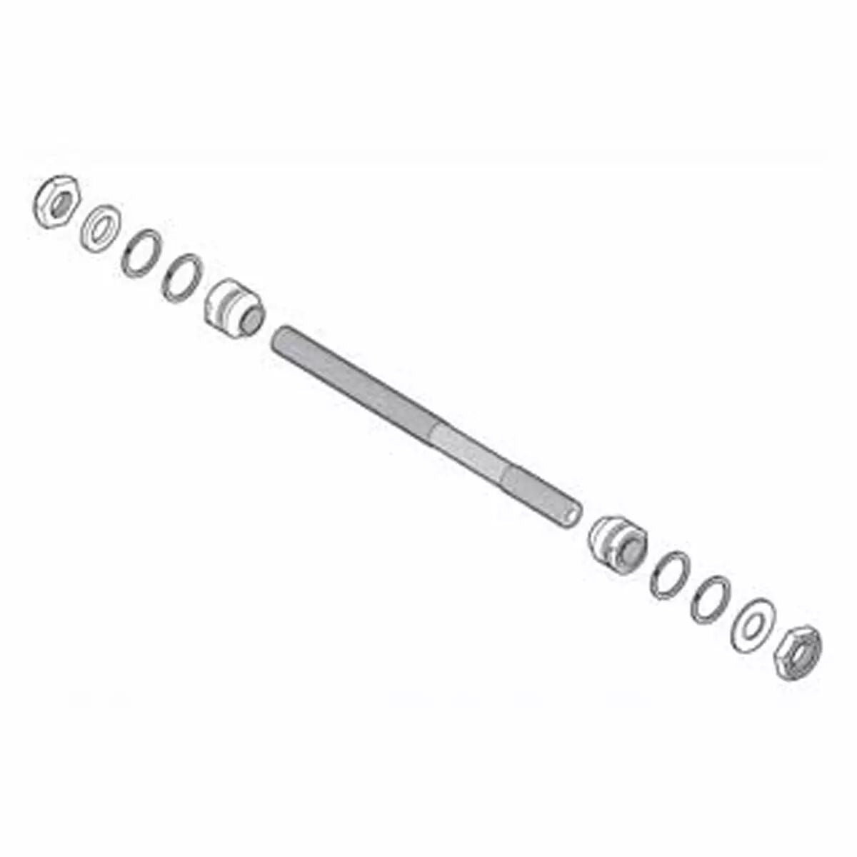 SHIMANO Axe Arrière CompletFH-M475
