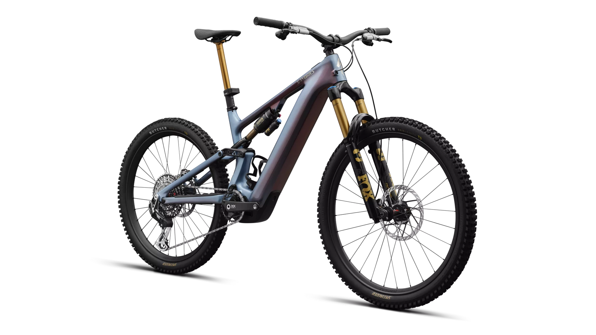 Vélo Specialized Levo Sw Carbon G4 Nb Gloss Glacial Metallic/Red Pearl/Black Pearl