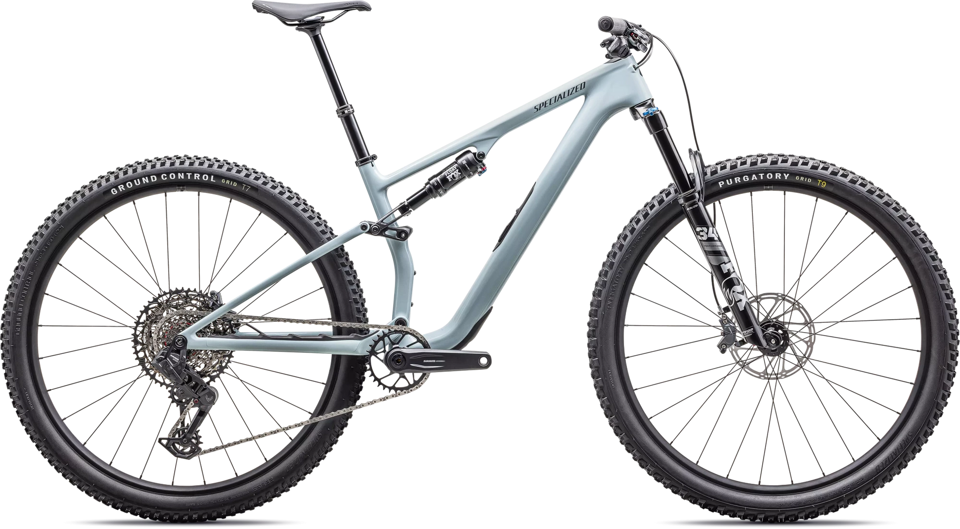 Vélo Specialized Epic 8 Comp Evo Gloss Sea Foam/Cast Blue Metallic