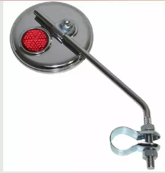 RETROVISEUR VELO ROND DIAM. 75MM FIXATION COLLIER