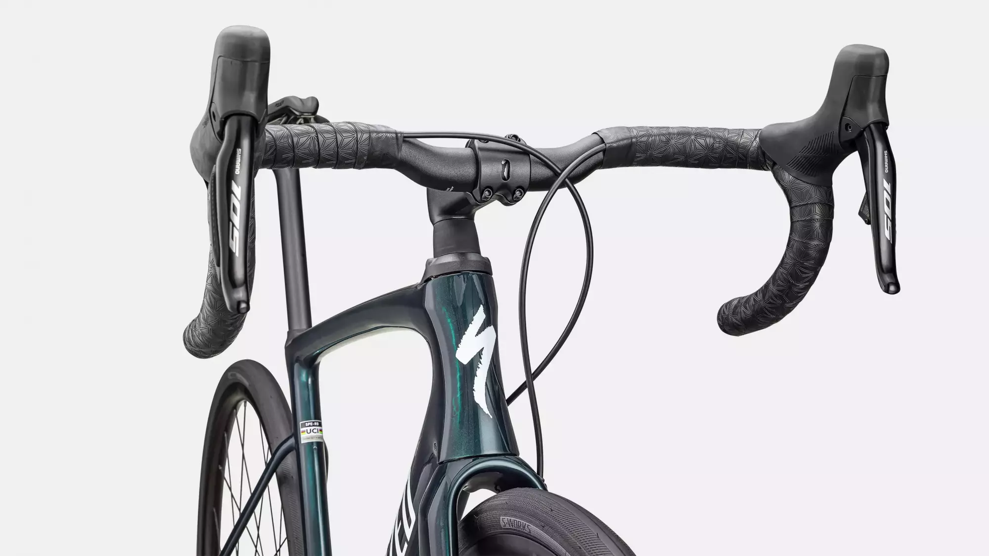 Vélo SPECIALIZED ROUBAIX SL8 Comp LGNBLUTNT/MORNMST