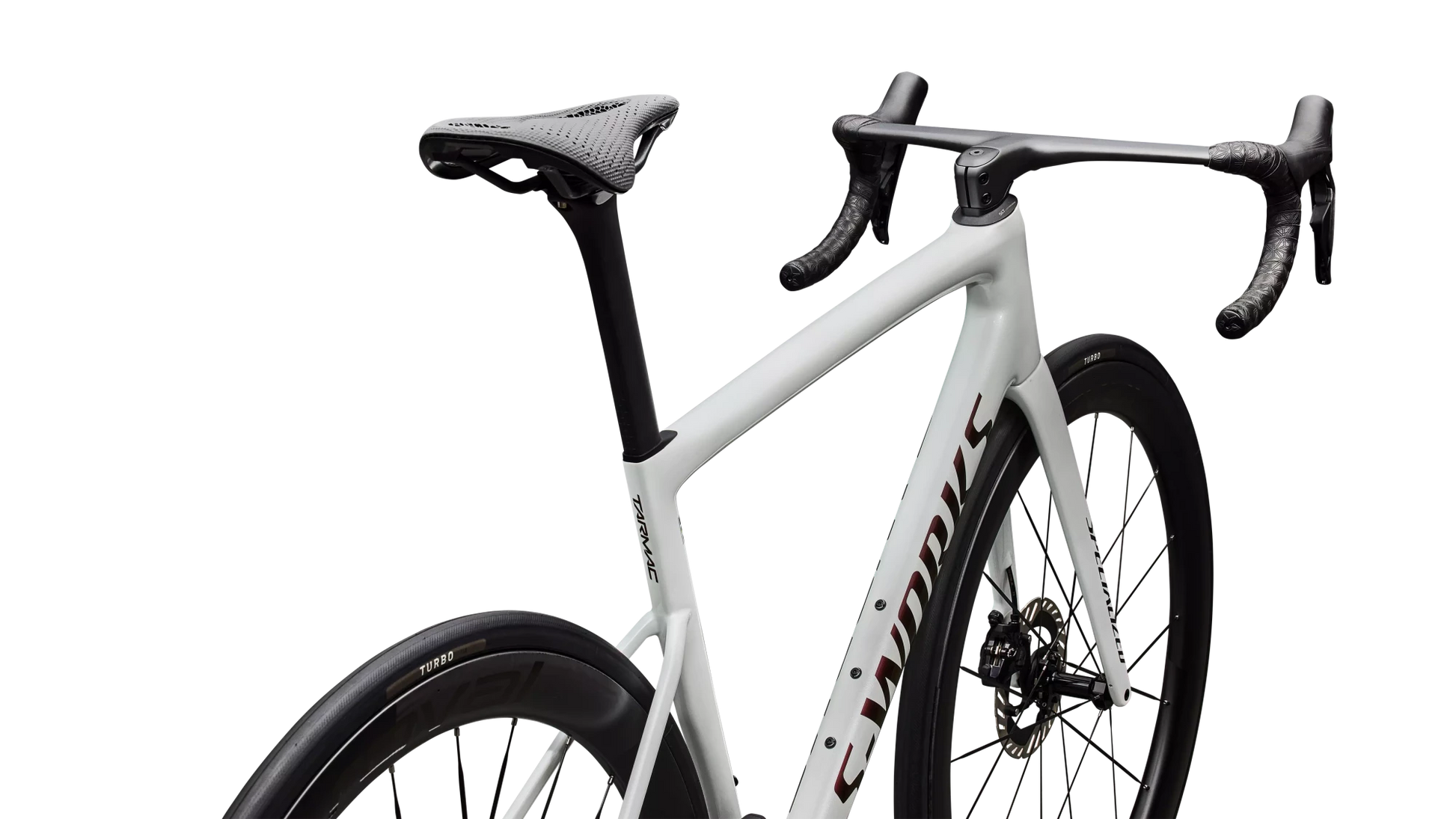 Vélo Specialized Tarmac Sl8 Sw Di2 Gloss Metallic White Silver/Pearl/Black