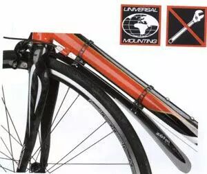GARDE BOUE VELO SOUS TUBE DIAGONAL ROUTE