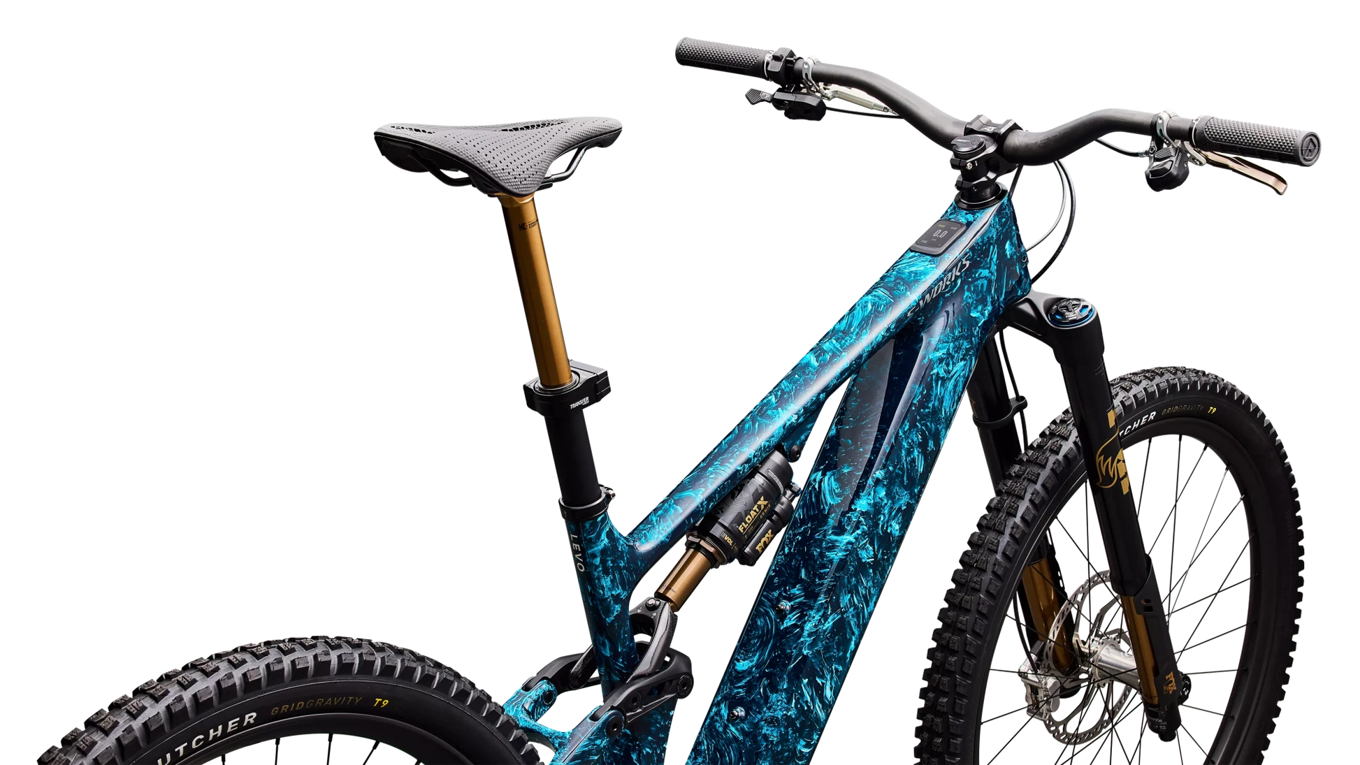 Vélo Specialized Levo Sw Ltd G4 Nb Astral Blue/Dark Navy/Chrome Strata