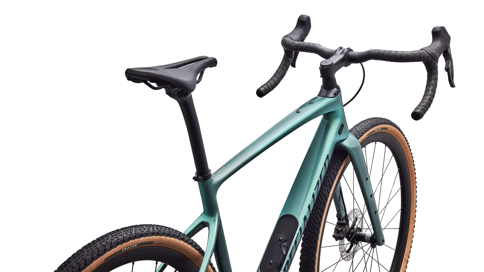 Vélo Specialized Diverge Expert Di2 Fjord Metallic/Emerald Metallic
