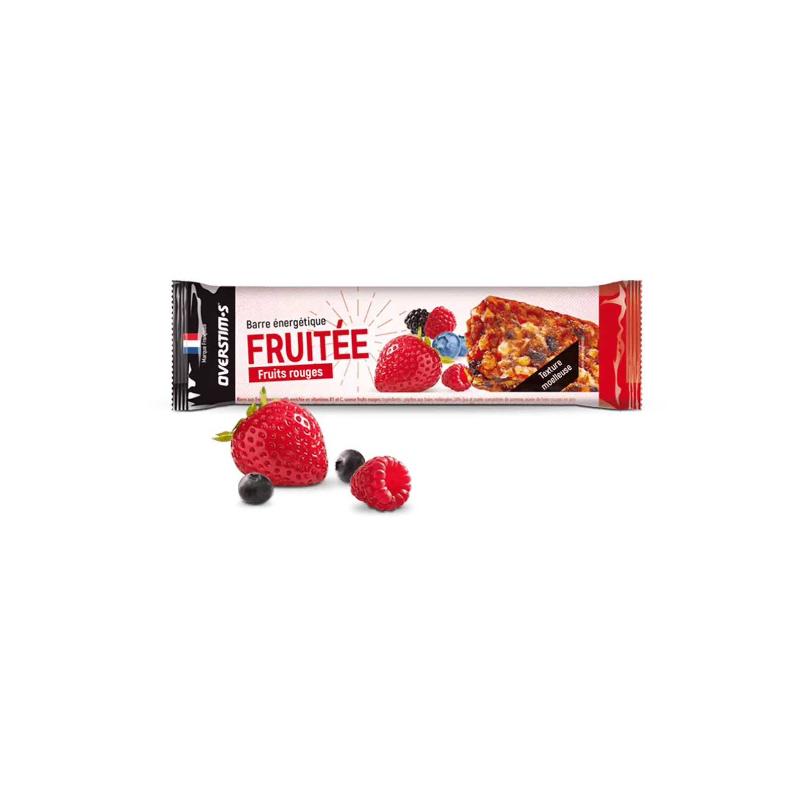 Barre fruitée Fruits Rouges OVERSTIMS