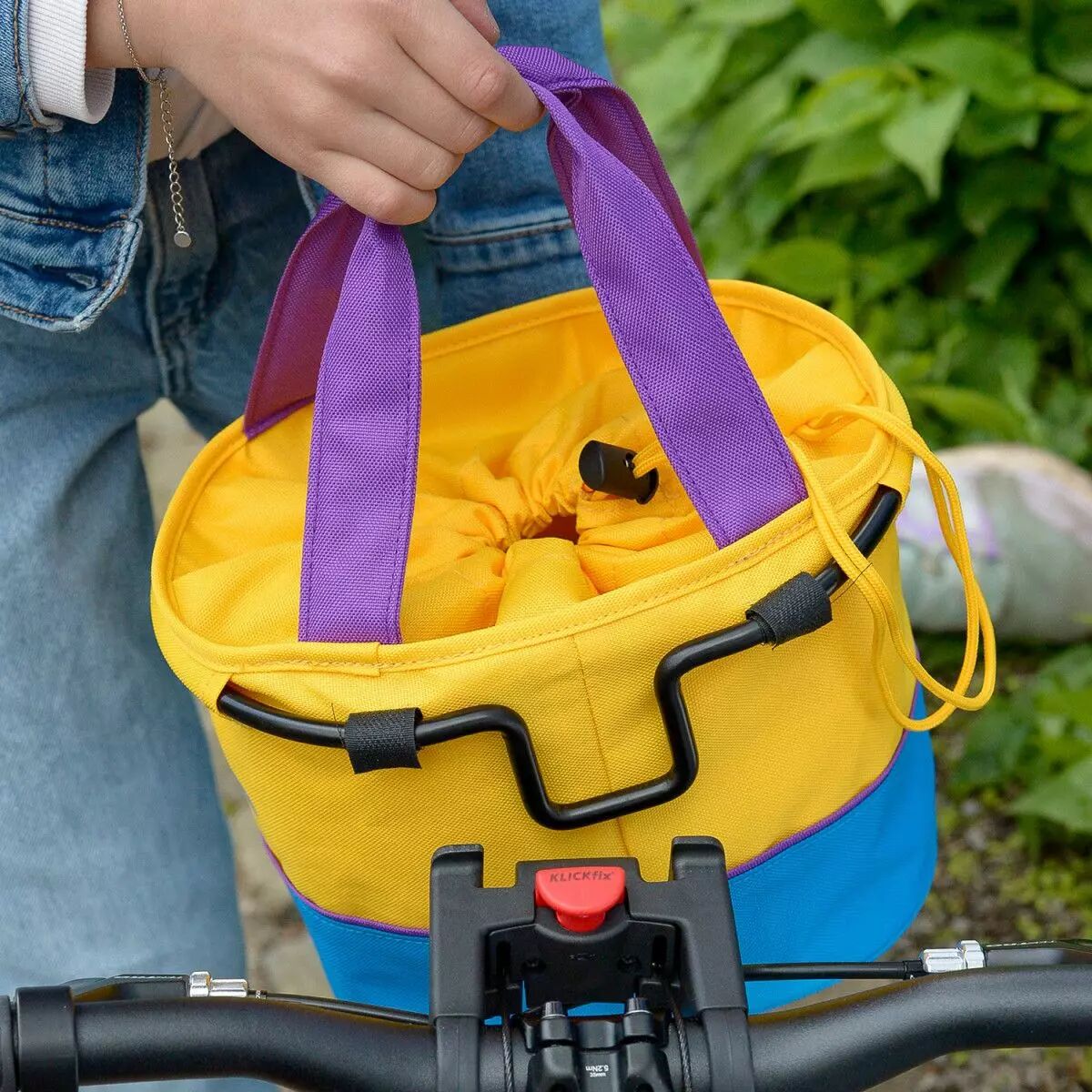 Panier enfant Lori violet KLICKFIX