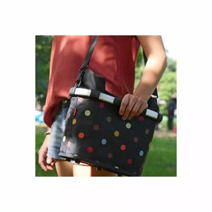 Sacoche latérale Bikebasket OVAL M dots KLICKFIX