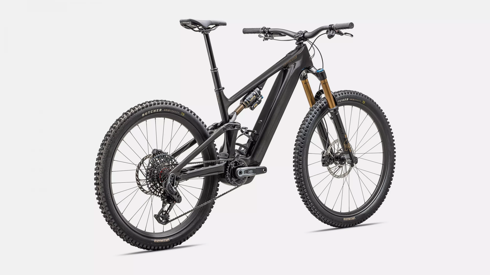Vélo Specialized Levo Pro Carbon G4 Nb Gloss Metallic Obsidian/Burnt Gold Metallic