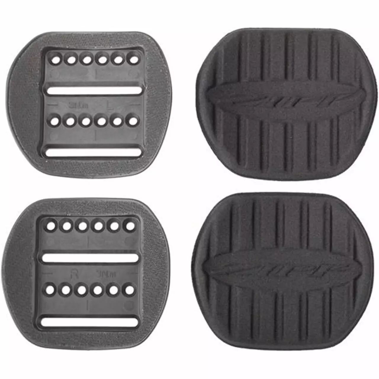 Kit de Mousses & Repose bras pour Prolongateur VUKA AERO C1 - Alu/Mousses lavables/Incl. 2x Repose-bras, 2x Mousses & Velcro - B
