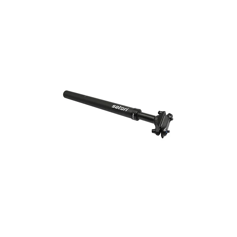 Tige de selle Suspendue  SATORI 40MM ALU Noir 31.6 L350mm