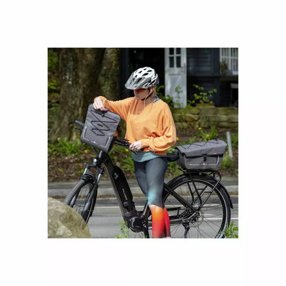 Sacoche Baggy avant étanche gris chiné KLICKFIX