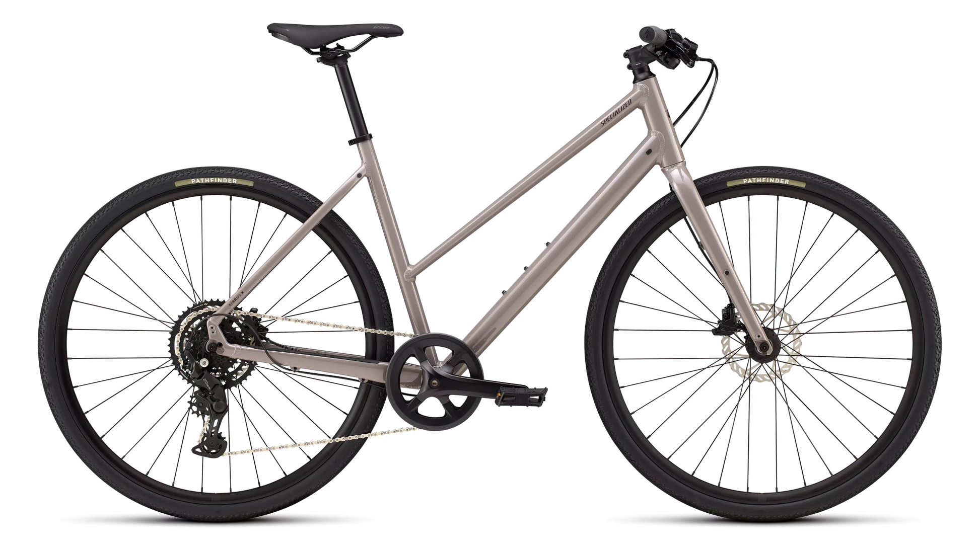 Vélo Specialized Sirrus X 2.0 Gloss Desert Metallic/Bordeaux Metallic Frost Reflective