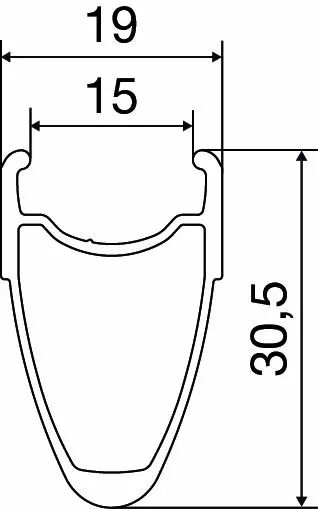 Mavic Ellipse Roue Avant
