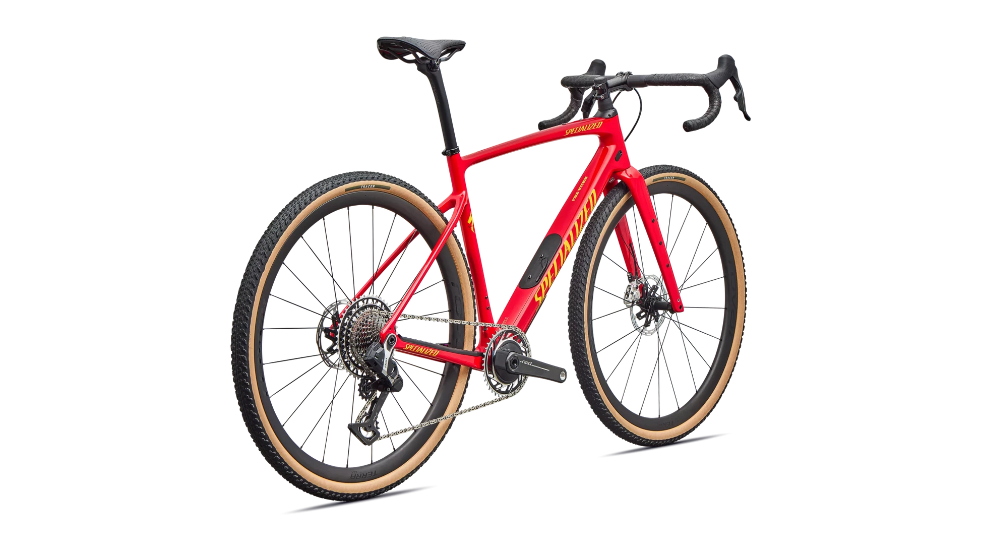 Vélo Specialized Diverge Pro Ltd Gloss Flow Red Yellow Ltd