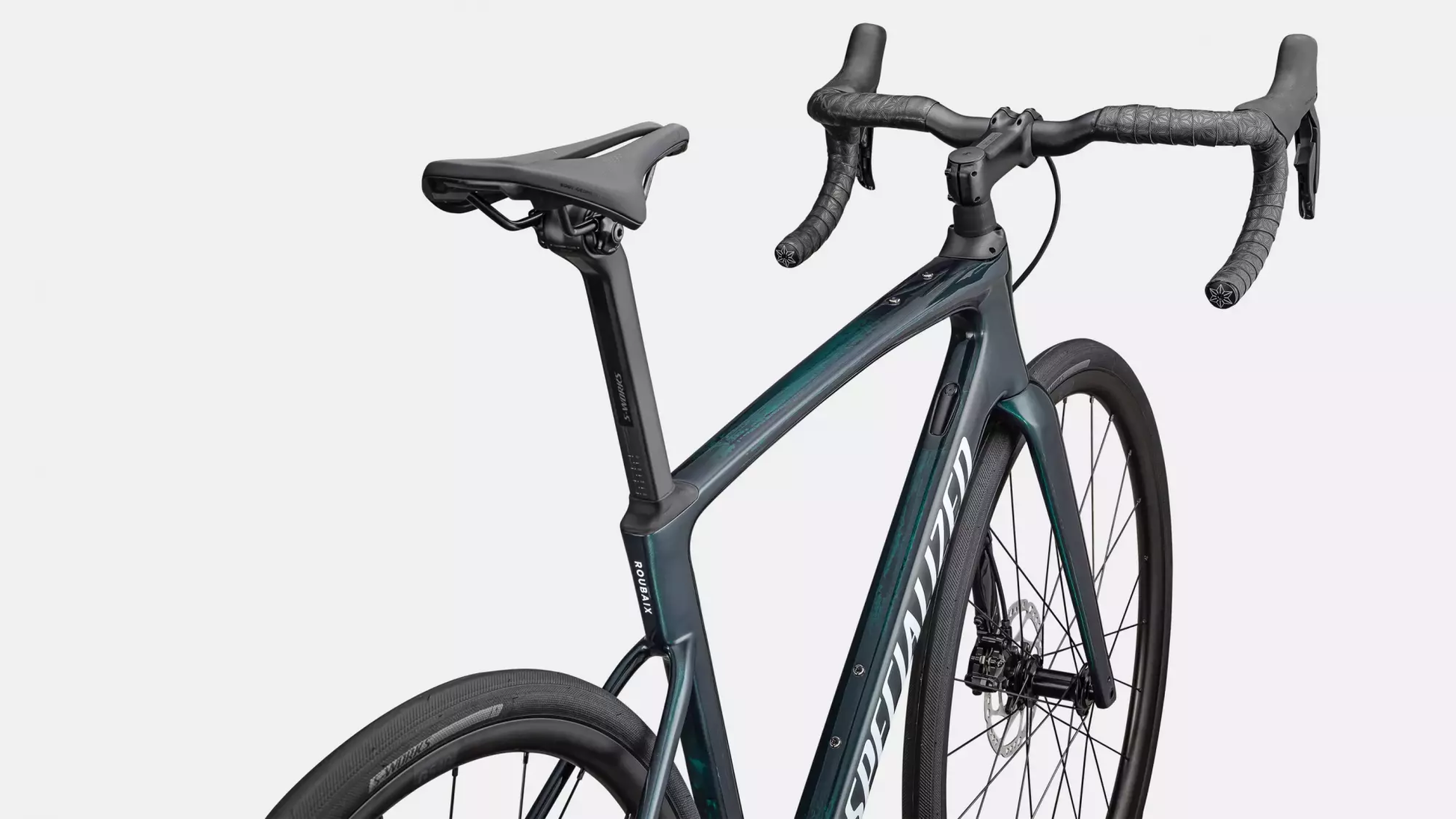 Vélo SPECIALIZED ROUBAIX SL8 Comp LGNBLUTNT/MORNMST