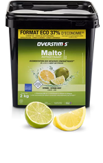Malto Antioxydant Seau de 2kg Citron-Citron Vert OVERSTIMS