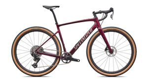 Vélo Specialized Diverge Pro Bordeaux Metallic/Pearl/Dolomite