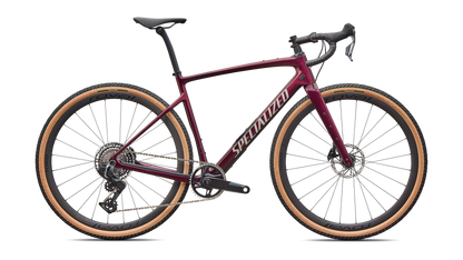 Vélo Specialized Diverge Pro Bordeaux Metallic/Pearl/Dolomite