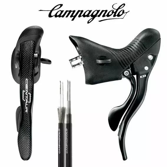 CAMPAGNOLO poignées Ergopower CENTAUR TRIPLE Power Shift Carbon 10s - BLACK option