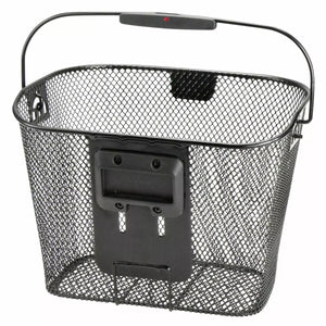 Panier Uni noir KLICKFIX