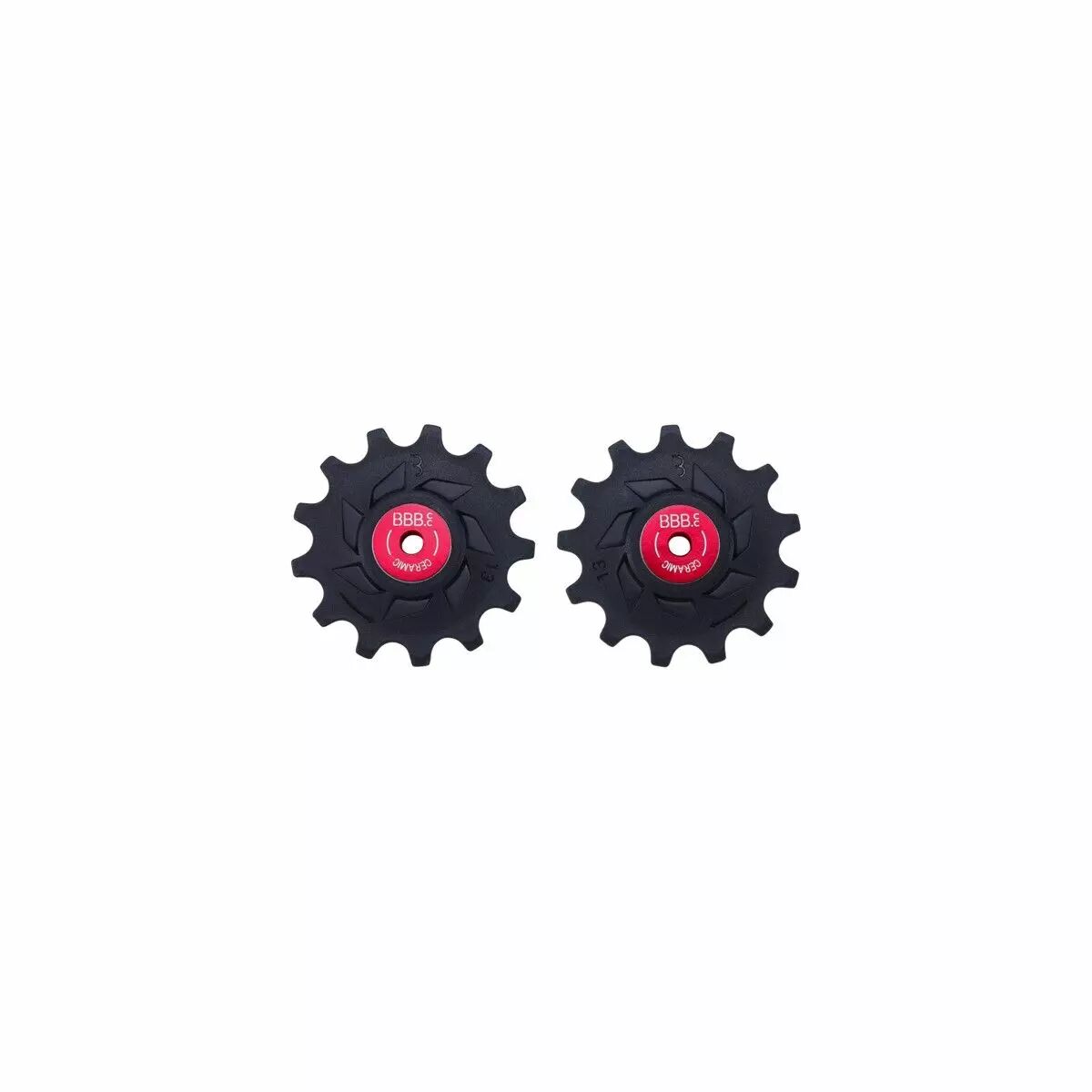 Galets "RollerBoys" céramique 13T-13T comp. Shim. MTB BBB