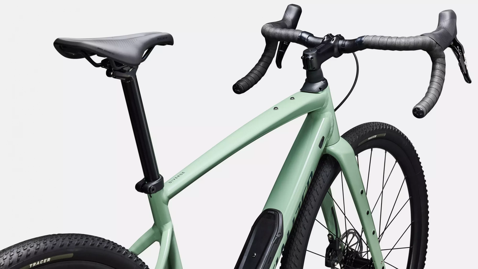 Vélo Specialized Diverge 4 E5 Comp Gloss Pistachio/Emerald Metallic