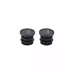 Bouchons type carbone 2 pièces BBB