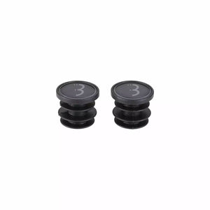 Bouchons type carbone 2 pièces BBB