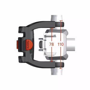 Fixation de cintre KLICKFIX pour VAE BOSCH