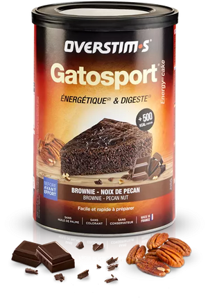 Gatosport Brownie - Chocolat - Noix de Pécan  OVERSTIMS