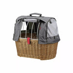 Panier "Doggy" Racktime "Snap It" avec capuche KLICKFIX
