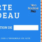 Carte cadeau VeloBoutiquePro.com
