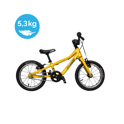 Vélo d'apprentissage Bemoov M14" - Jaune