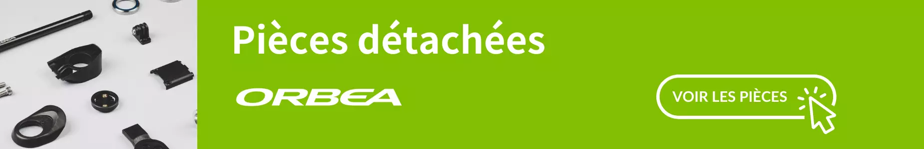 Retrouvez toutes les pi�ces et accessoires de la marque de v�los Orbea chez VeloBoutiquePro.com