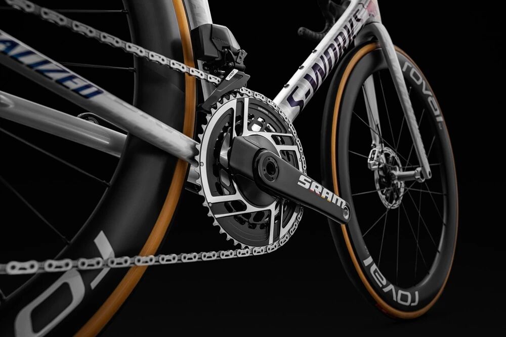 V�lo de route Specialized Tarmac SL8 S-Works disponible chez VeloBoutiquePro.com, meilleur site de vente de v�los et accessoires cyclistes depuis 2008.