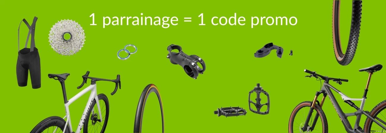 Obtenez 5% de remise sous forme de code promo pour tout parrainage de l'un de vos proches sur notre site