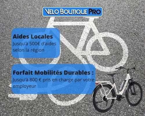 VeloBoutiquePro.com vous guide dans l'obtention de vos aides pour l'achat d'un v�lo �lectrique sur notre site