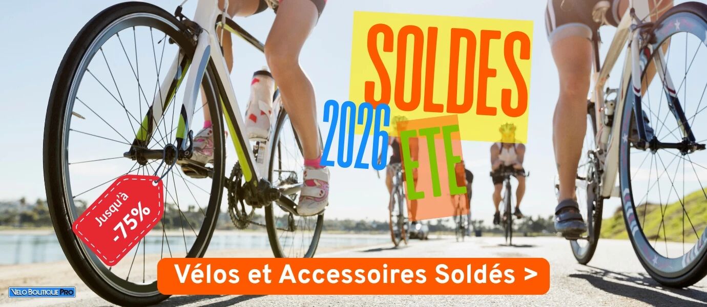 Profitez de remises jusqu'� -75% sur de l'�quipement, des pi�ces, des accessoires et des v�los : uniquement sur VeloBoutiquePro.com