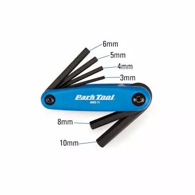 Kit cl� Allen 4/5/6/8/10 mm Park Tool