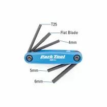Kit clé allen 4/5/6mm + Tournevis + T25 Park Tool