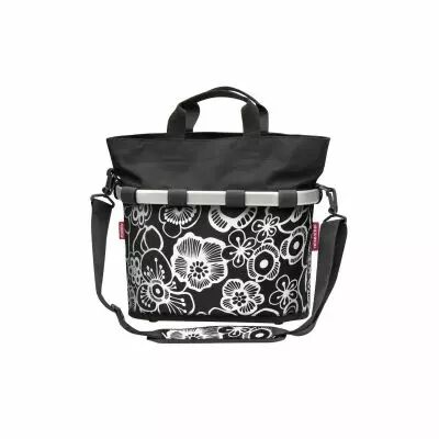 Bikebasket Oval S Fleurs KLICKFIX