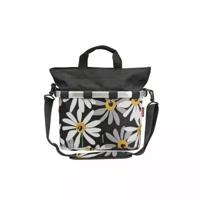 Bikebasket Oval S Marguerites KLICKFIX