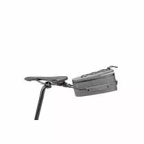 Sacoche CONTOUR Etanche Grise Fixation selle KLICKFIX
