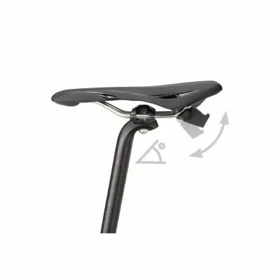 Sacoche de selle contour Evo avec adaptateur selle ajustable KLICKFIX