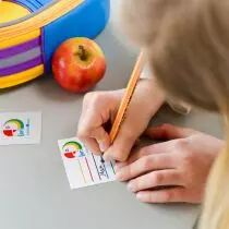 Sac enfant Lori bleu KLICKFIX