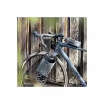 Sacoche bikepack étanche pour fourche gris chiné KLICKFIX