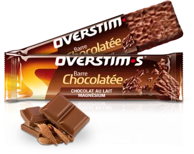 Barre OVERSTIMS Chocolat au lait - Magn�sium