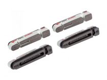 BBB Cartouches HP carbone UltraStop compat. Shi/sram/campa cartridges (4pcs)  Blanc / Gris