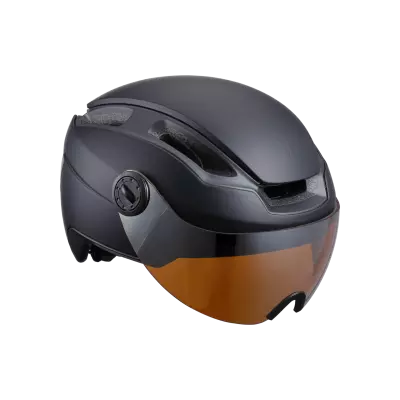 BBB Casque Indra speed 45 avec masque int�gr� Noir Mat